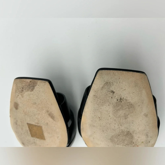 YSL Saint Laurent tribute flat slides  black 37 worn a few times. Good condition - Picture 11 of 16